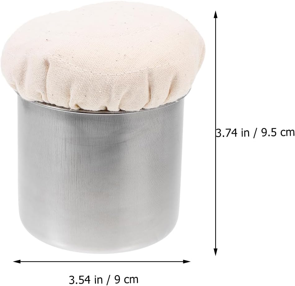 Doitool Edelstahl ÖL Pinsel FüR Pfannkuchen - Praktischer ÖL Applikator Mit 9.5 Cm Durchmesser FüR G