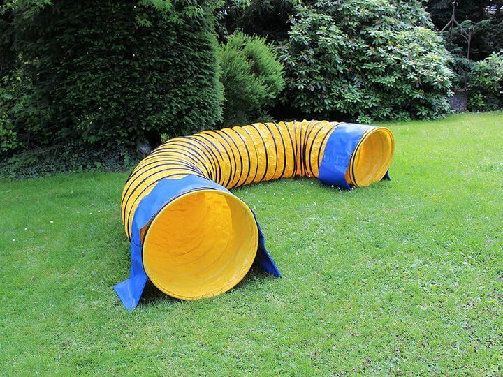 Procyon Profi Agility Tunnel 360° mit Stützsandsäcken nach FCI-Standard L=5m Ø60cm
