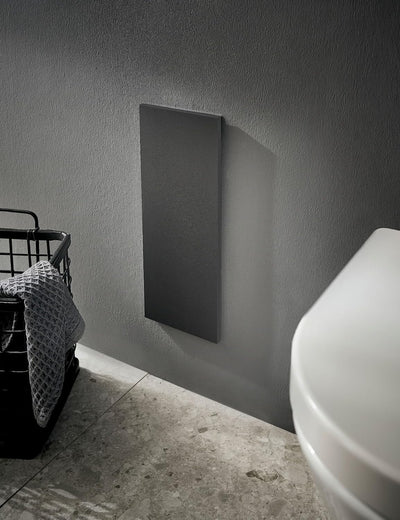 Emco Asis Pure Unterputz-Toilettenbürstengarnitur-Modul, Badezimmerschrank mit Toilettenbürste, Hoch