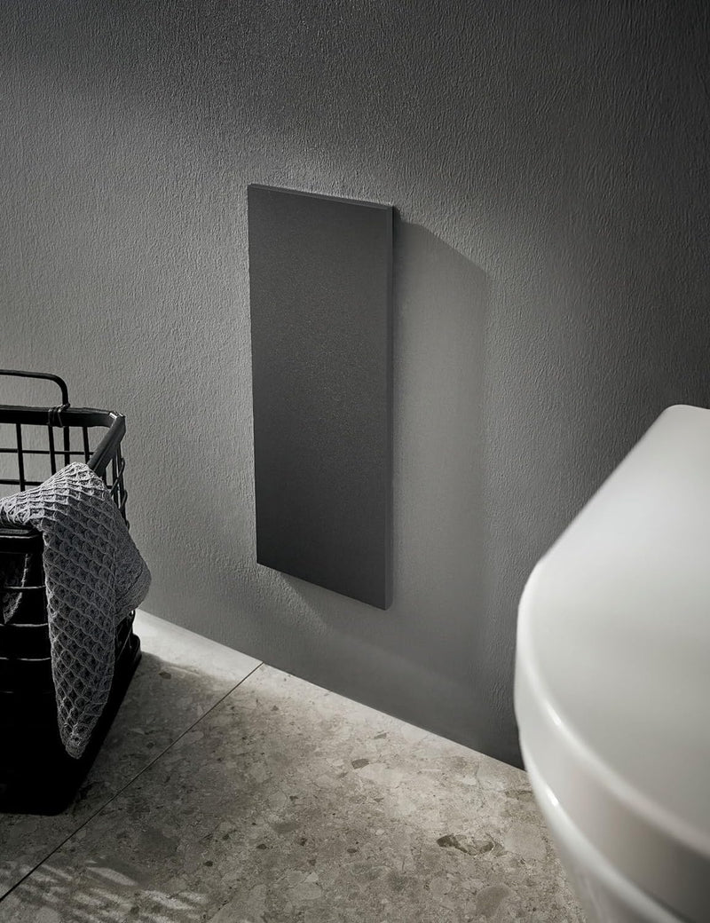 Emco Asis Pure Unterputz-Toilettenbürstengarnitur-Modul, Badezimmerschrank mit Toilettenbürste, Hoch