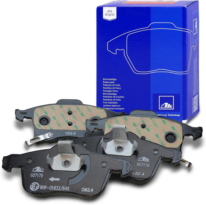 ATE Bremsenset Vorderachse inkl. Bremsscheiben vorne Ø 280 mm belüftet und Bremsbeläge vorne + Versc