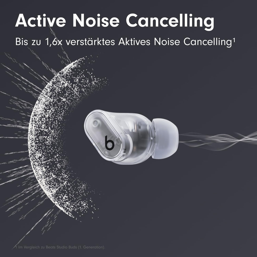 Beats Studio Buds + | Komplett kabellose Noise Cancelling In-Ear Kopfhörer, verbesserte Apple & Andr