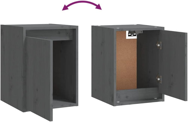 vidaXL 2X Wandschrank Hängeschrank TV Schrank Holzschrank TV Möbel Regal Aufbewahrung Wohnzimmer Büc