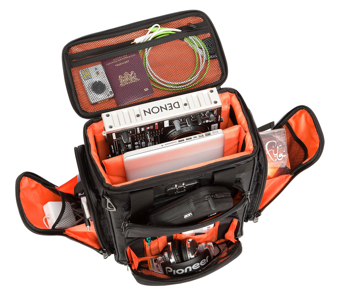 UDG Ultimate ProducerBag Large Schwarz, innen Orange (U9022BL/OR), U9022BL/OR
