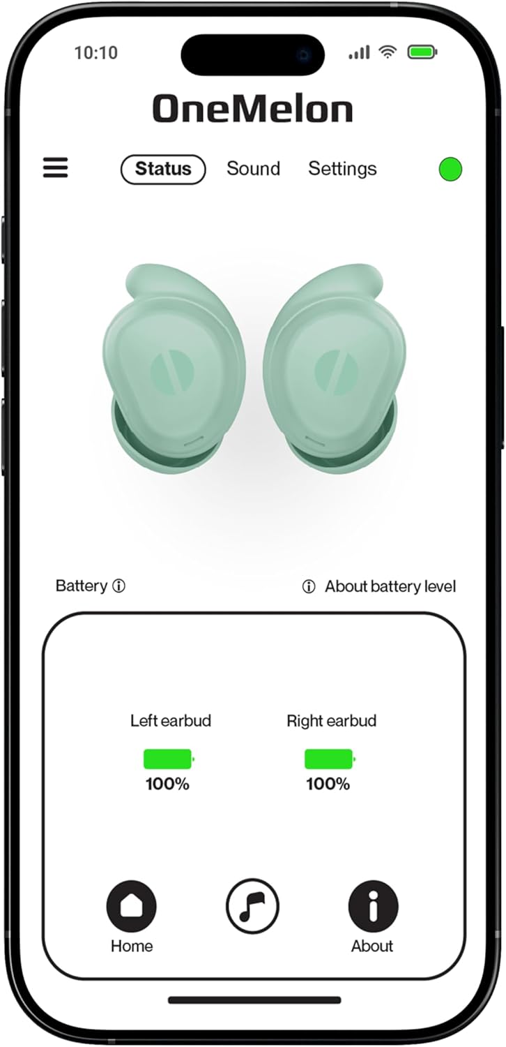 Drops Kabellose In-Ear-Ohrhörer Bluetooth 5.2 – True Wireless mit ANC, Transparenzmodus, Schlafmodus
