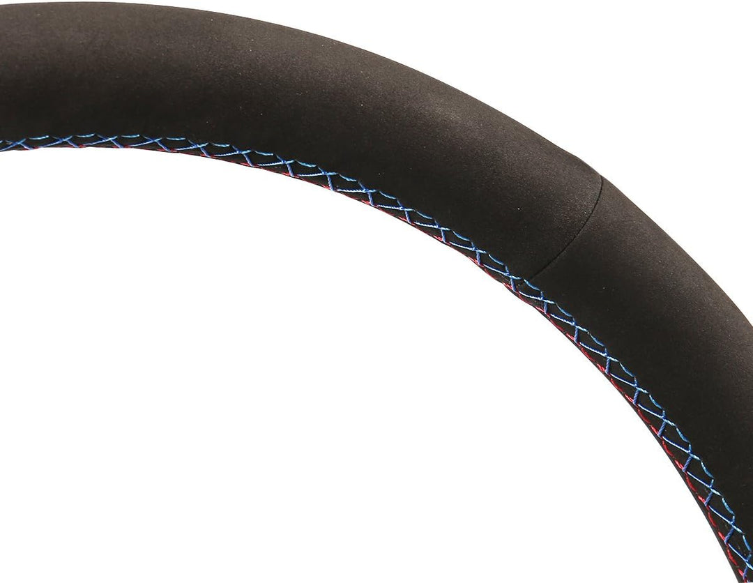 MEWANT Lenkradhülle aus genähtem Leder für BMW 3er E46 E46/5 2000 2001 2002 2003 2001 2005 / X5 E53