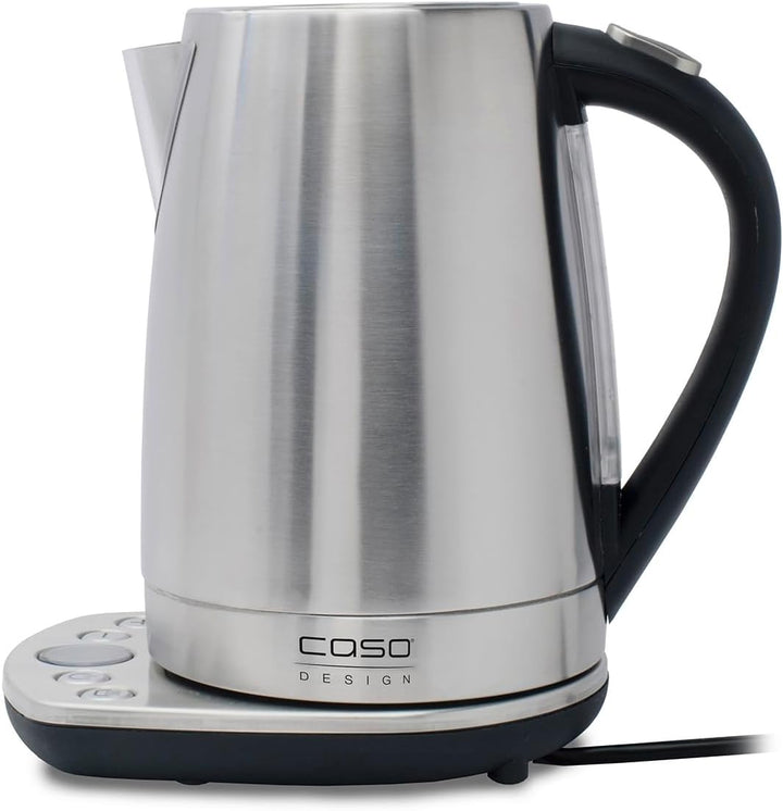Caso WK 2200 electric kettle 1.7 L 2200 W Black Stainless steel