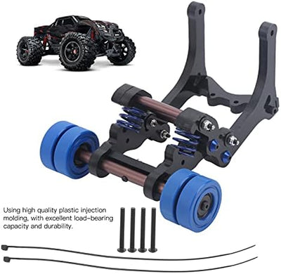 RC Wheel Wheelie Bar Baugruppe Kompatibel mit TRAXXAS X-MAXX 1/5 RC Monster Trucks(Blau) Modellauto-