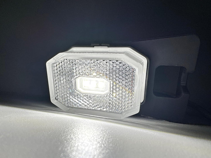MelTruck® Anhängerbeleuchtung LED Rückleuchten u. Umrissleuchten mit Schnellanschluss 13 polig Kabel