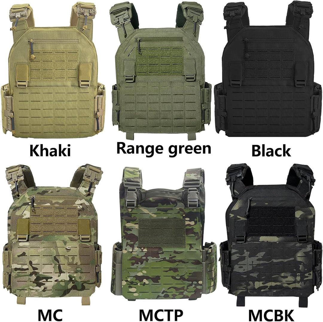 TWINFALCONS Taktische Airsoft Plattenträger, Upgrade Militär JPC Lasercut Plate Carrier Airsoft Takt