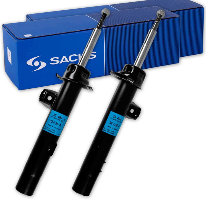 2x SACHS Stossdämpfer Dämpfer Federbein Gas Gasdruck vorne beidseitig