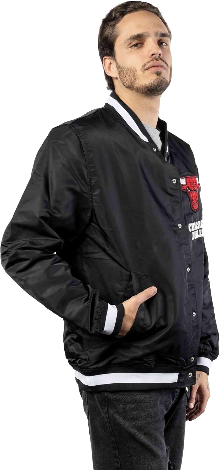 New Era - NBA Chicago Bulls Logoselect Jacke XL Chicago Bulls, XL Chicago Bulls