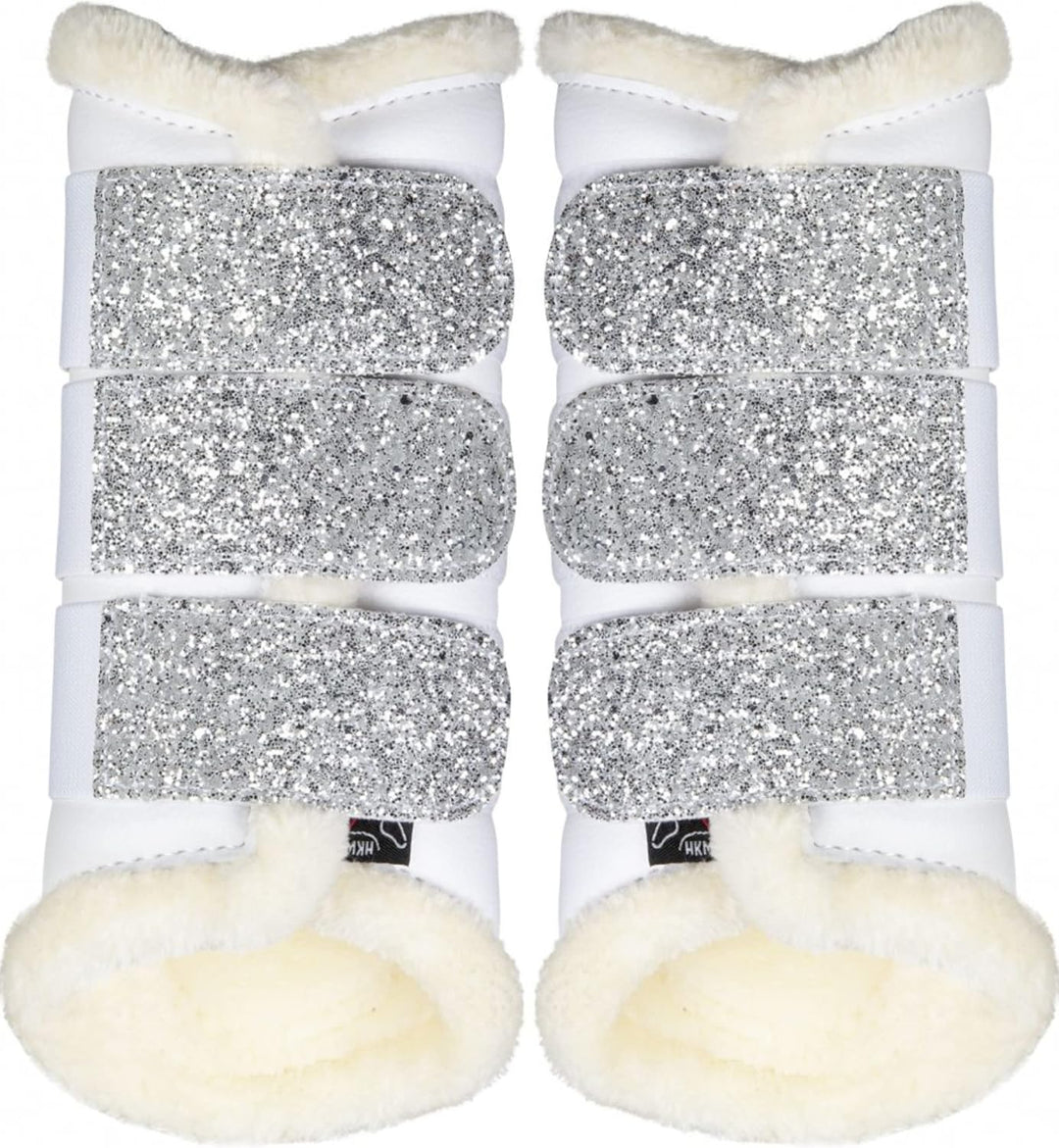 HKM Sparkle Gamaschen Schwarz XL