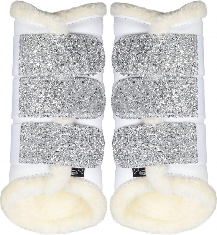 HKM Sparkle Gamaschen Schwarz XL