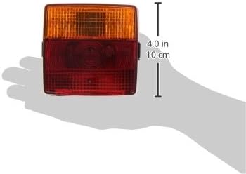 HELLA Rückleuchte - Glühlampe - 12V - Anbau/Schraubanschluss - ECE - Lichtscheibenfarbe: rot/gelb/we