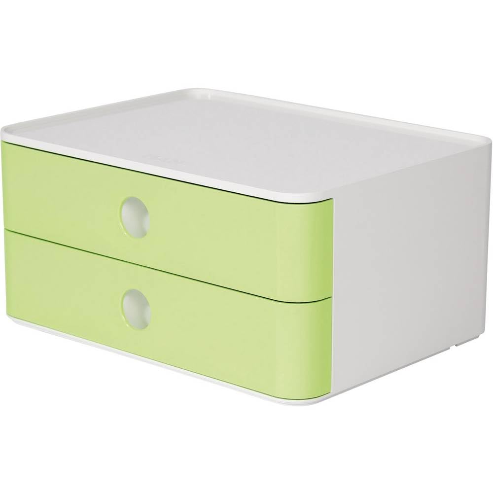 HAN Schubladenbox Allison SMART-BOX mit 2 Schubladen und Trennwand, Kabelführung, stapelbar, Utensil
