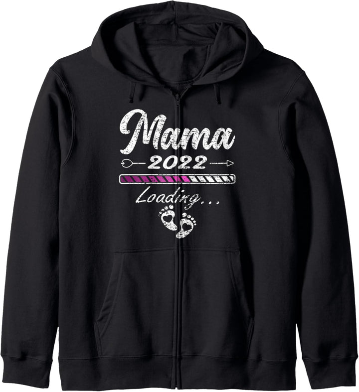 mama werdende geschenk zum muttertag, mama 2022 laden Kapuzenjacke