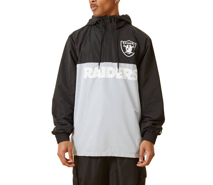 New Era NFL LAS Vegas Raiders Tear Logo Hoodie Pullover M Blkdgr, M Blkdgr