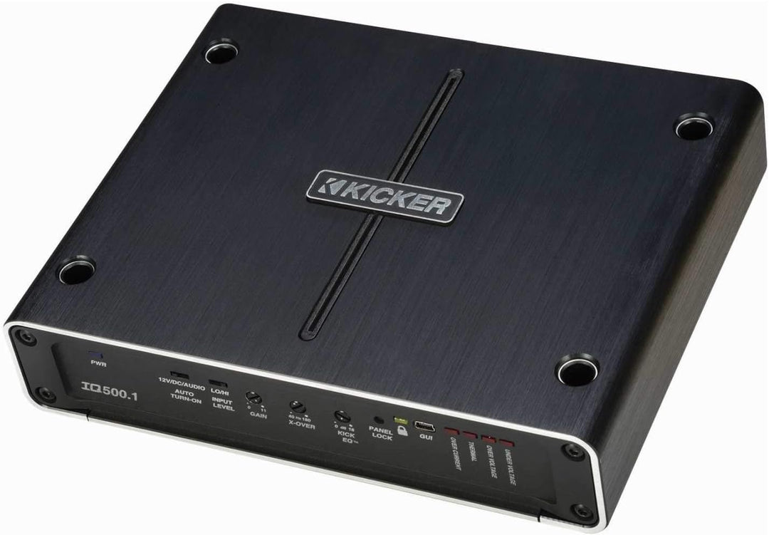 KICKER 42IQ5001 Class-D Monoblock mit DSP Schwarz