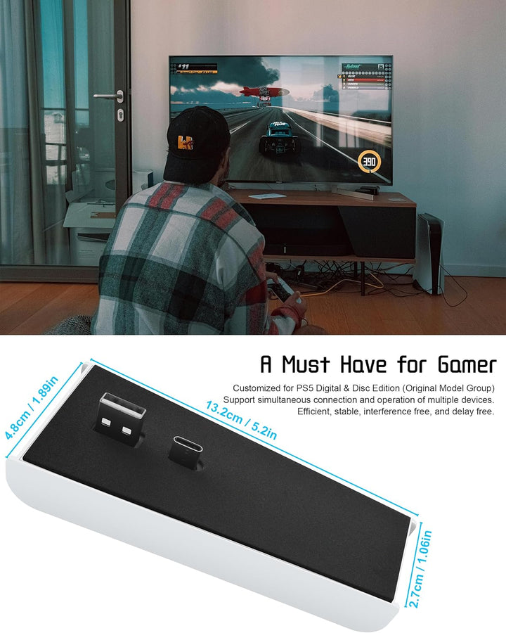 Joso 6 Ports USB Hub für P5, USB Port Expander für P5 mit 4 USB-A + 1 Ladeanschluss + 1 Typ C 3.1, K