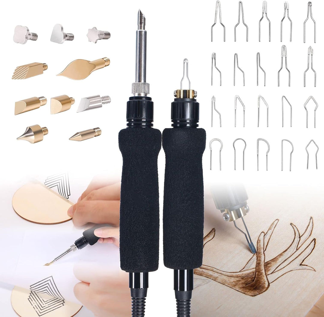 YIHUA 939D-II brandmalerei Brennschleife stift mit Holzbrennstift 2-IN-1 Holz Brennpeter mit 10 Holz