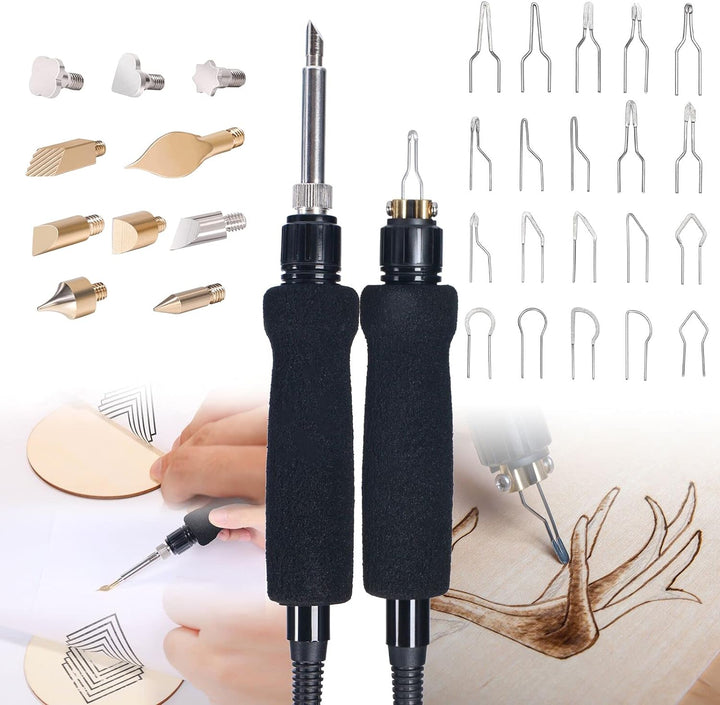 YIHUA 939D-II brandmalerei Brennschleife stift mit Holzbrennstift 2-IN-1 Holz Brennpeter mit 10 Holz