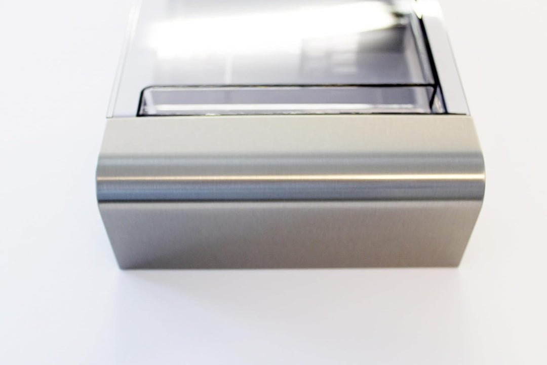 Wasserbehälter Wassertank Wasserspeicher mit Griff metall Silber/Passend für DeLonghi Kaffee-Vollauo