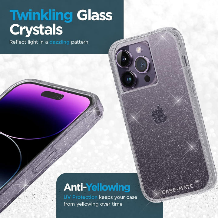 Case-Mate iPhone 14 Pro Max Hülle – Seifenblase [3 m Fallschutz] [kabelloses Laden kompatibel] Luxus