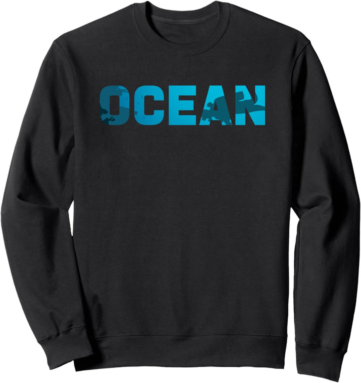 Tauchen Taucher Ozean Sweatshirt