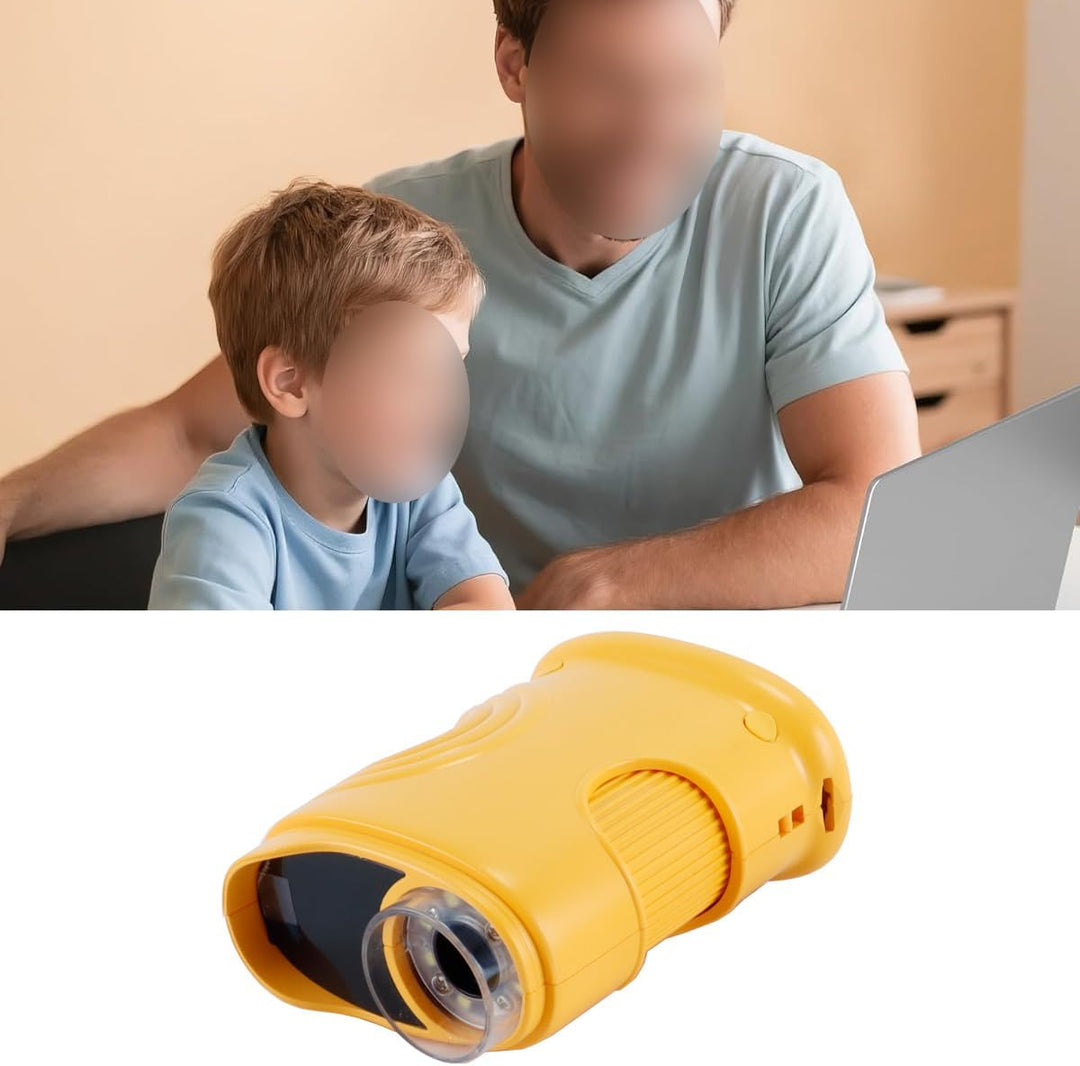 1000-faches digitales Handmikroskop mit 2-MP-Kamera, Foto und Video, wiederaufladbares Mikroskop für