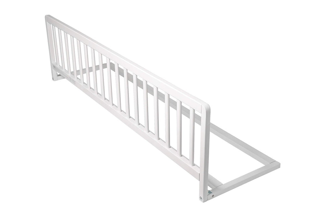 Safetots Extra Breiter Holzbettschutz, Weiss, 38cm hoch x 140cm breit, Bettgitter, Sicheres Kinderbe