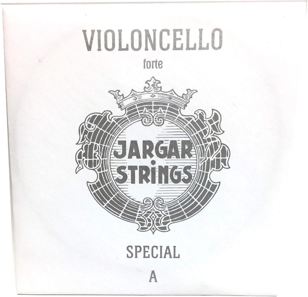 JARGAR Ce-ACFSp Cello Classic A-Saite-SPECIAL, forte (0,77mm) für Cello Forte / Heavy Rot // Red, Fo