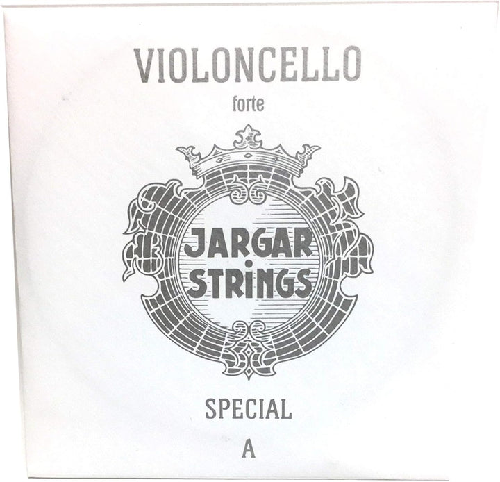 JARGAR Ce-ACFSp Cello Classic A-Saite-SPECIAL, forte (0,77mm) für Cello Forte / Heavy Rot // Red, Fo