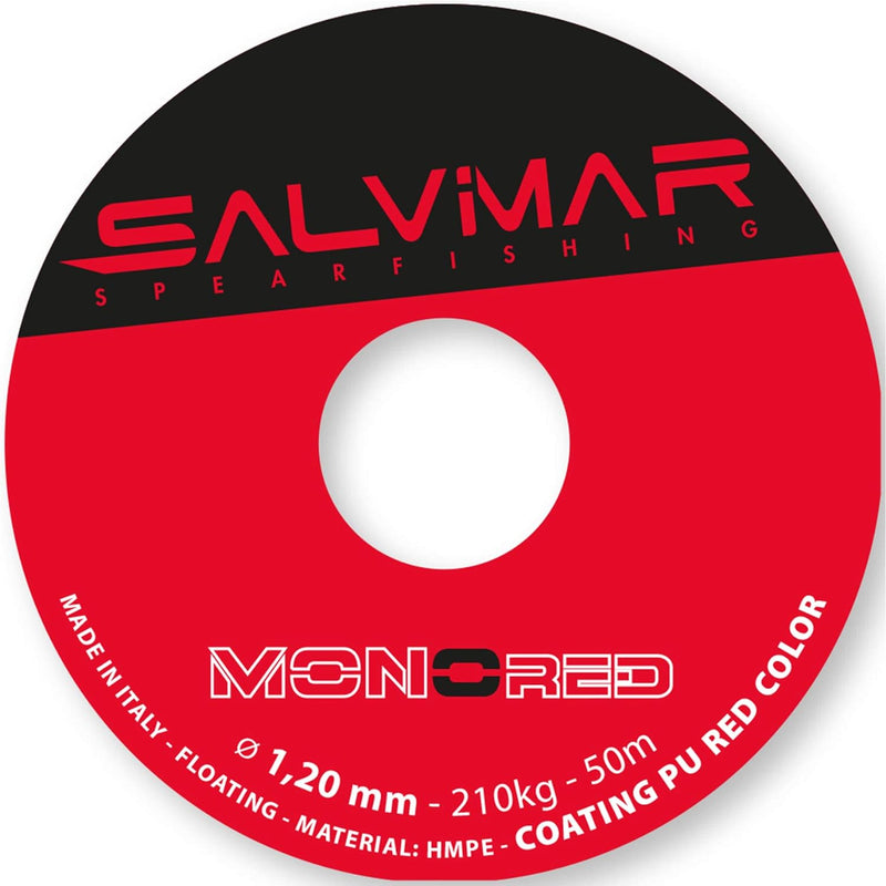 SALVIMAR Monored Sagola diametro 1,20mm x 50mt rot, diametro 1,20mm x 50mt rot