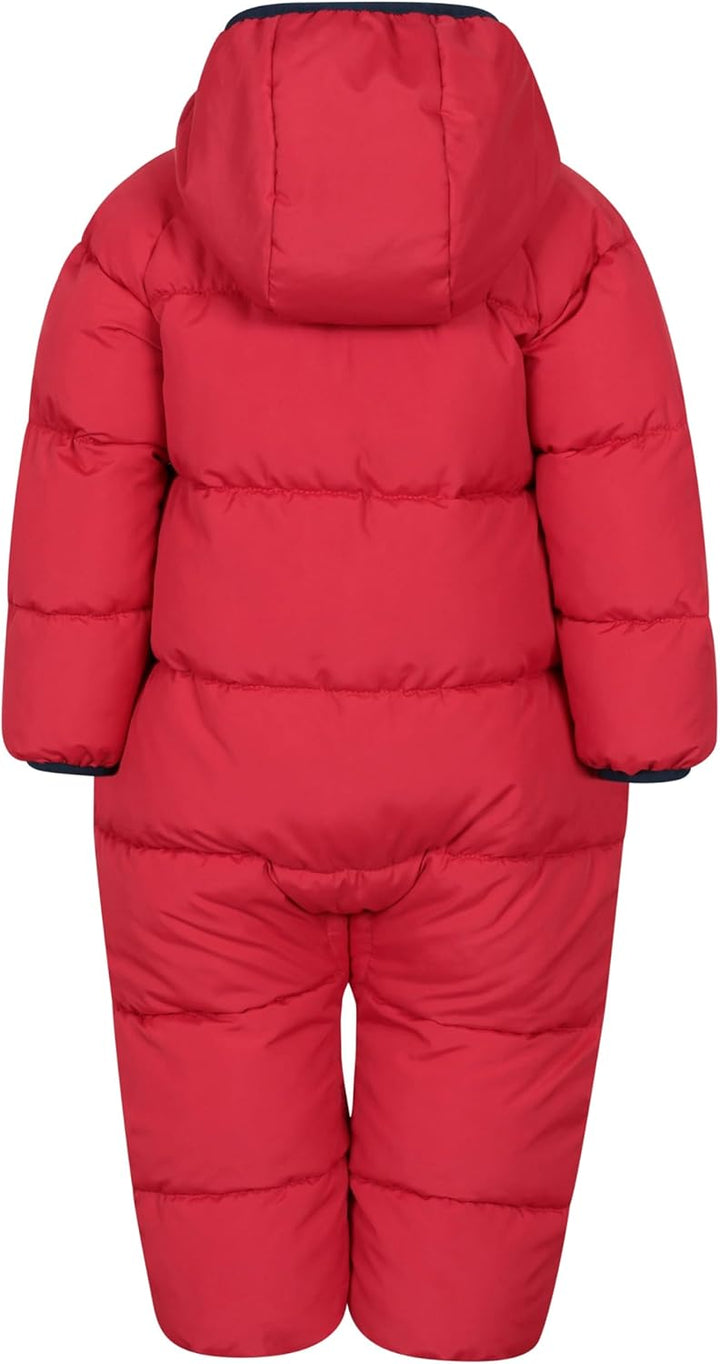 Mountain Warehouse Frosty Kinder Winter Anzug Gefüttert Schneeanzug 6-12 Monate Dunkel Rot, 6-12 Mon