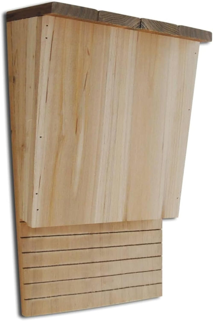 Gecheer Fledermaushäuser, Nistkästen aus Massivholz 22 x 12 x 34 cm, 4 Stück, für Garten und Flederm