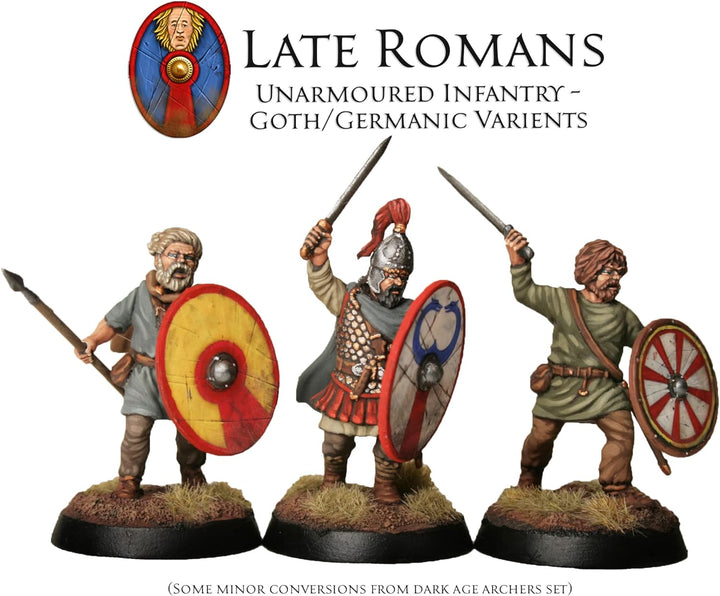 Victrix Ltd Spätrömische Infanterie, unbewaffnet