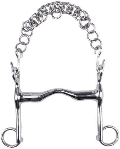 HKM Reitkandare-9884 silber 15,5 cm