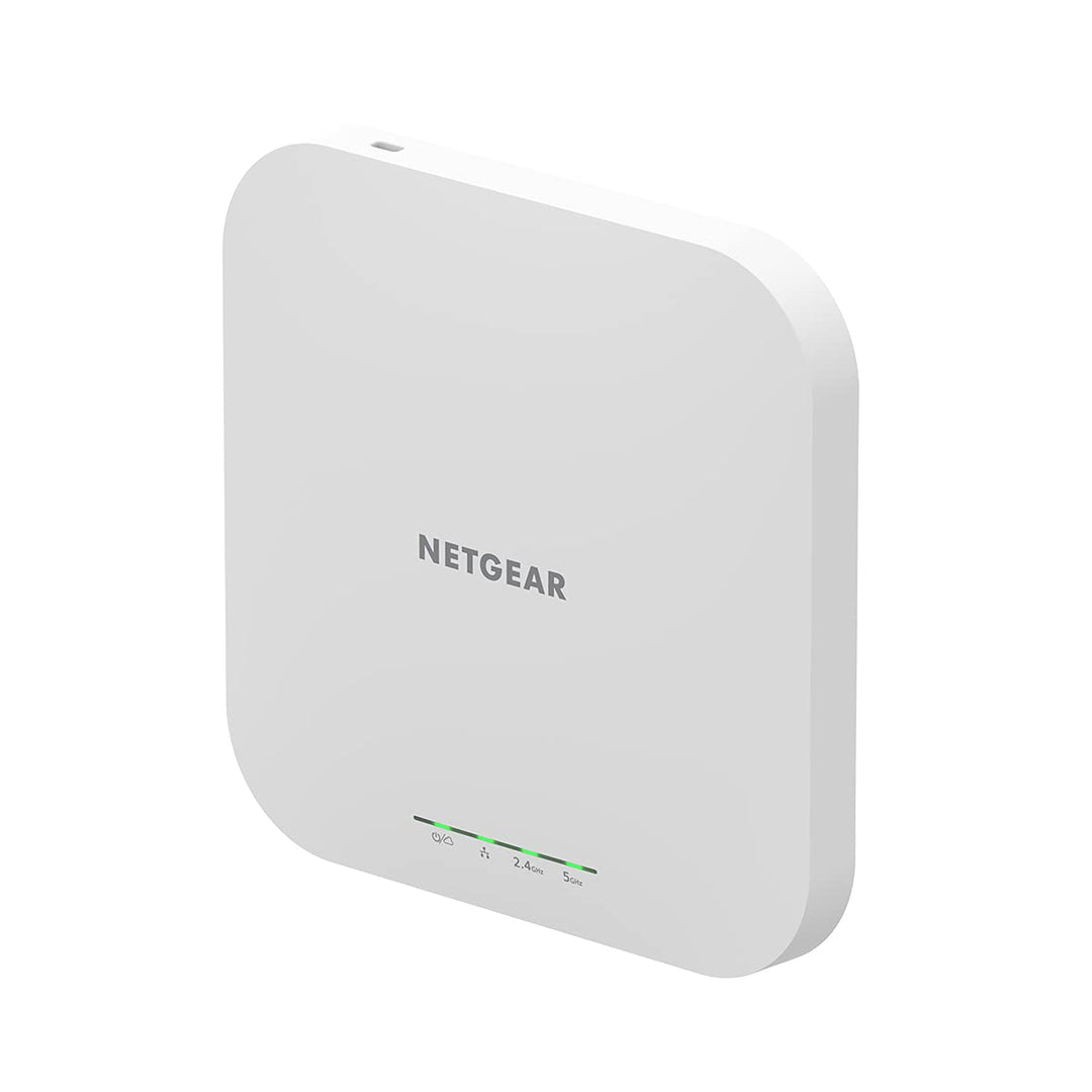 NETGEAR WAX610 WLAN Access Point PoE WiFi 6 (AX1800 Speed Dual-Band Mesh, WPA3, 802.11ax, 2.5G LAN,