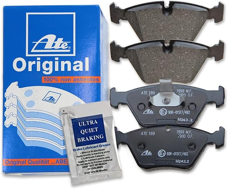 ATE Bremsenset Vorderachse inkl. Bremsscheiben vorne Ø 312 mm und Bremsbeläge vorne + Verschleisskon