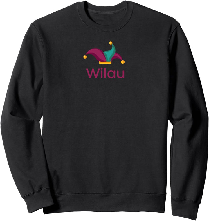 Wilau Verkleidung Outfit Kostüm Sweatshirt
