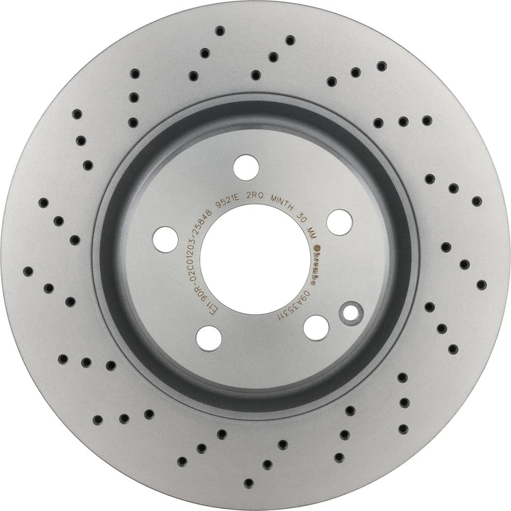 Brembo 09.A353.11 Vordere Bremsscheibe mit UV-Lackierung