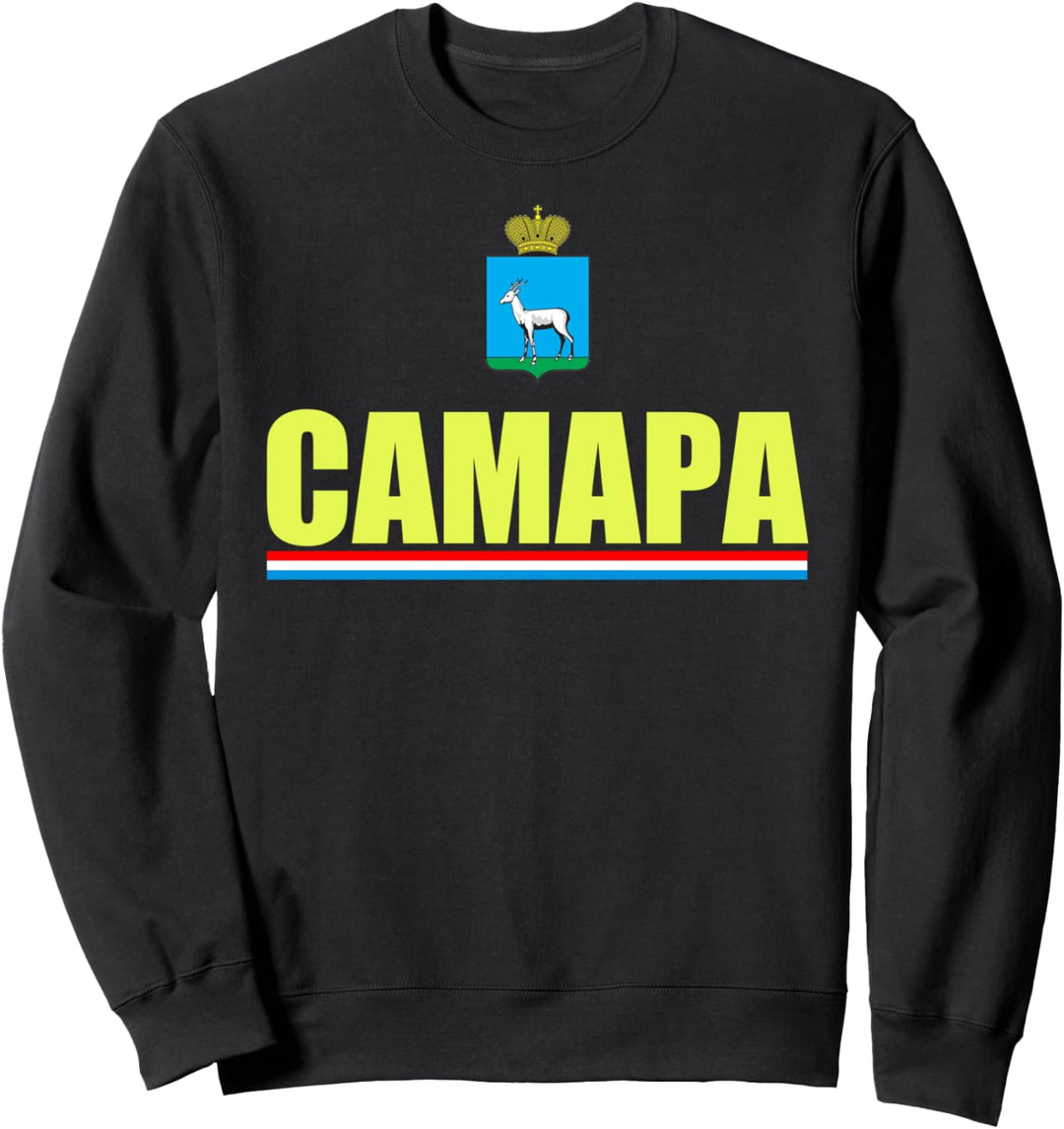 Samara Russia Coat Of Arms Gift Flag of Camapa Rossiya Sweatshirt