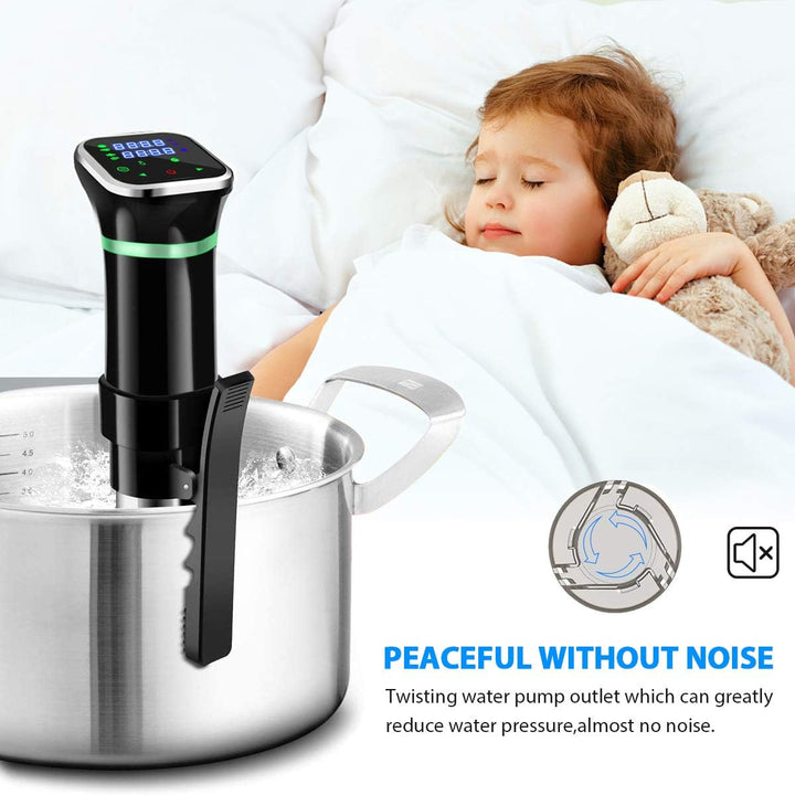 KEAWEO Sous Vide, 1100W Sous-Vide Garer Stick Präzisionskocher Immersion Tauchzikulator Präzisionsko