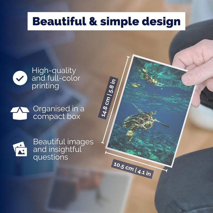 metaFox - 52 Coaching Picture Cards ORIGINAL - Conversation Starter Cards and Facilitation Tools for