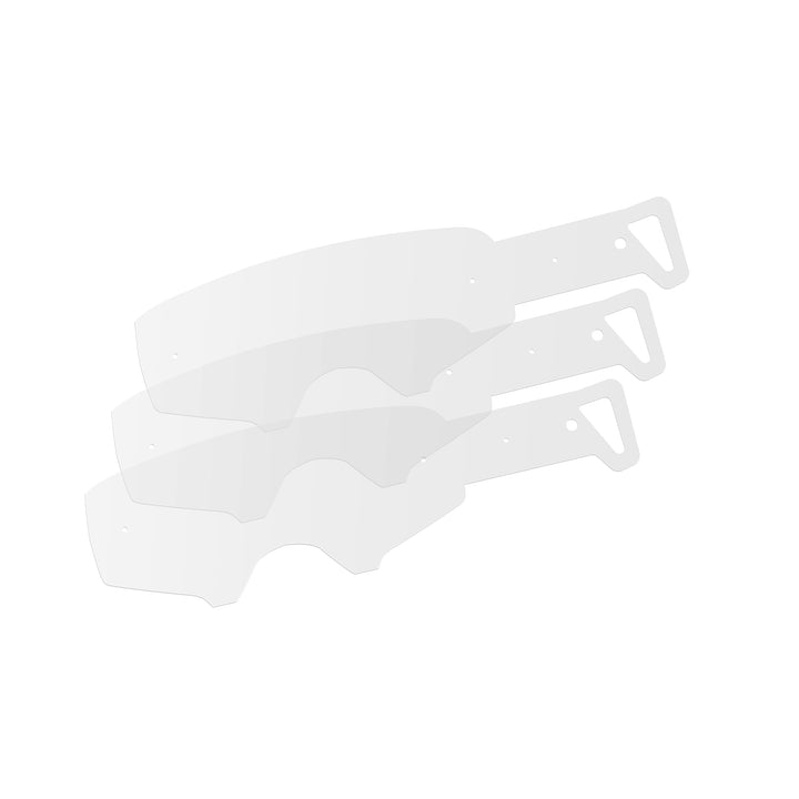 Leatt Tear-Off Abreissscheiben Velocity Standard Trasparent Pack of 50, Trasparent Pack of 50