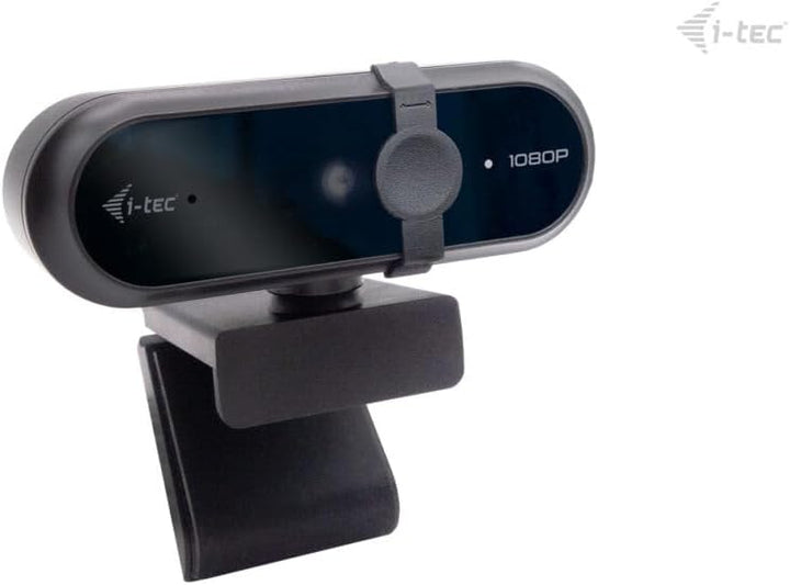 i-tec Solomon 100 Webcam 1080p mit Fester Fokus, Automatische Bildoptimierung und Integrierte Datens