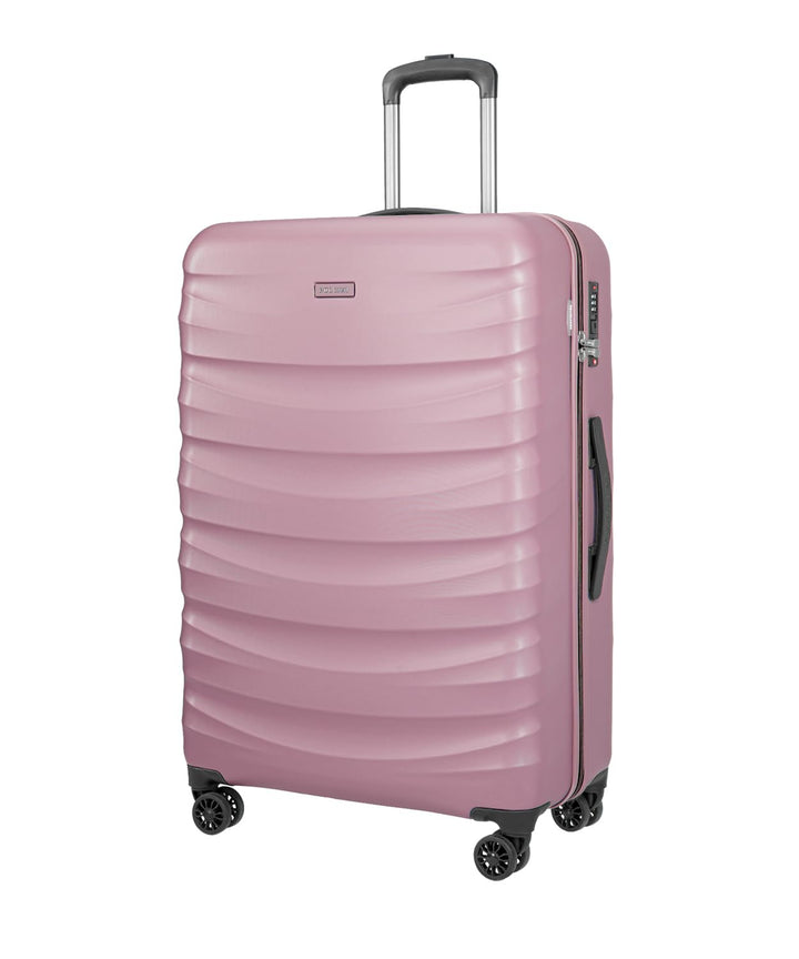 PUCCINI Polycarbonat Koffer Valencia Hartschalenkoffer Trolley Leicht Reisekoffer mit Zwillingsrolle