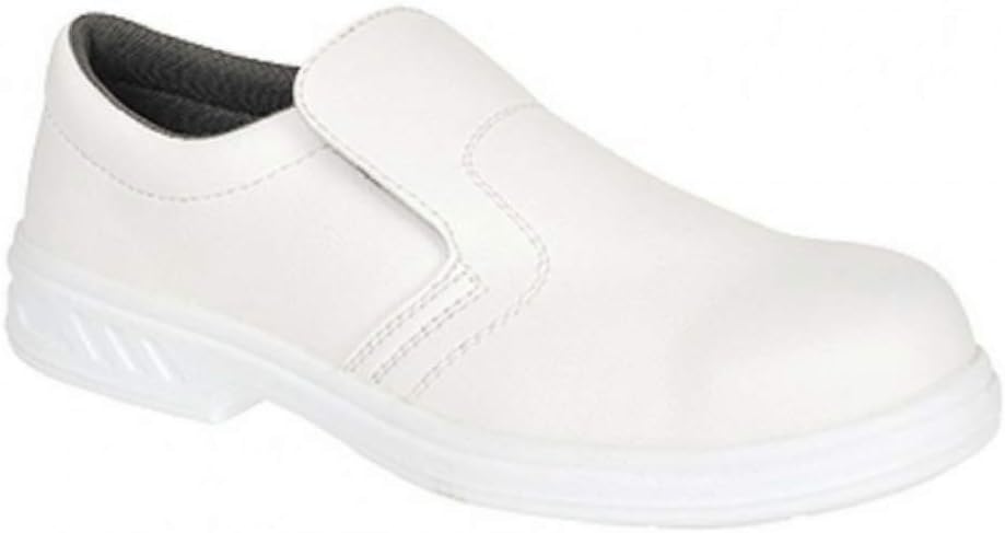 Portwest Steelite Sicherheitsslipper S2, Grösse: 36, Farbe: Schwarz, FW81BKR36 36 EU Schwarz, 36 EU