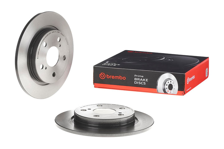 Brembo 08.A912.11 Hintere Bremsscheibe mit UV Lackierung, Anzahl 2